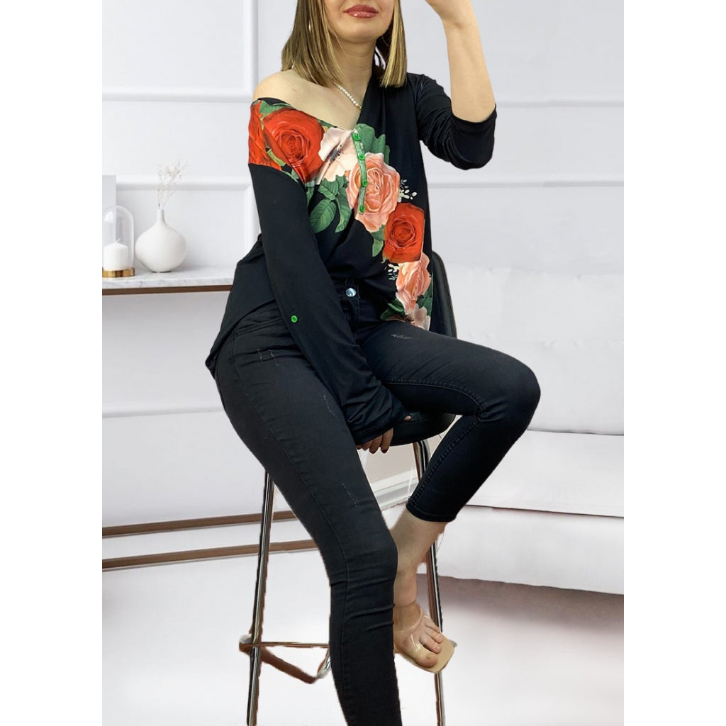 Yüksek Bel Likralı Kot Pantolon