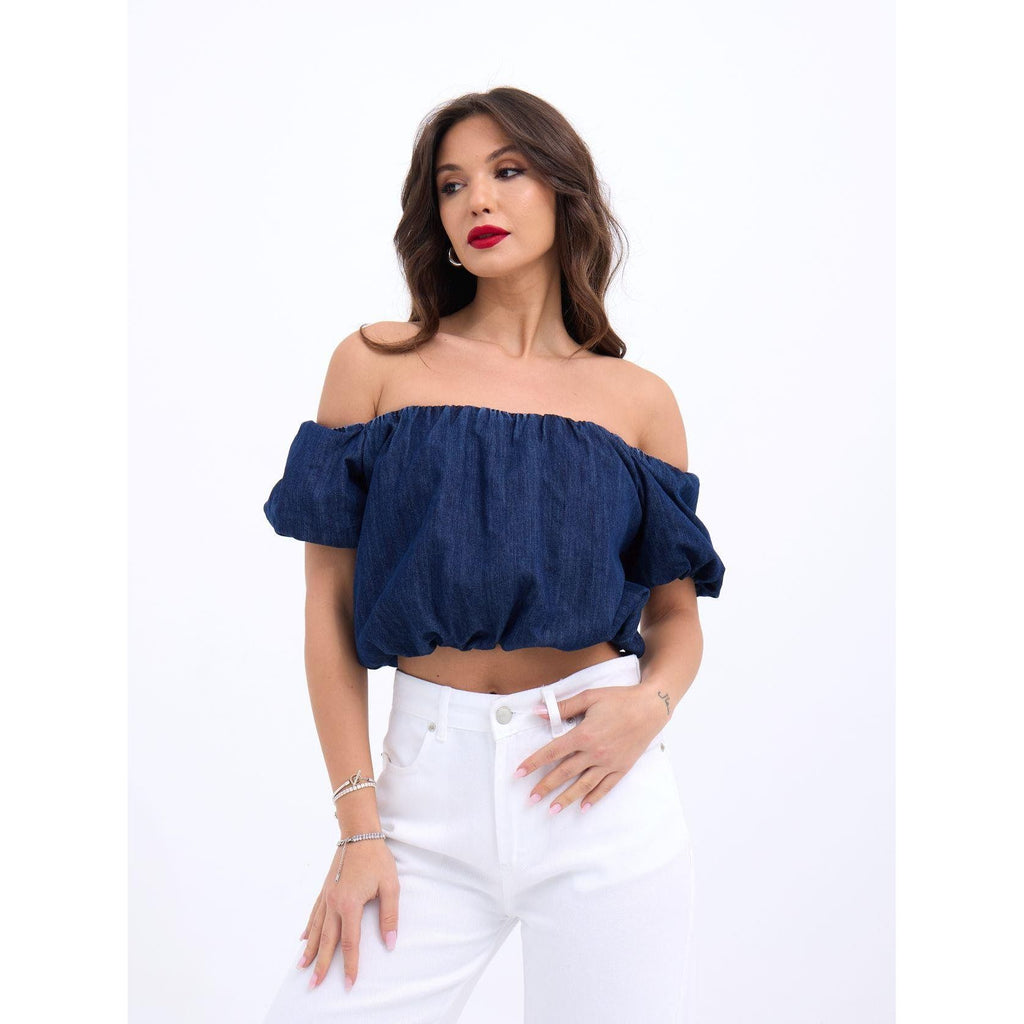 7341 CROP-MAVİ