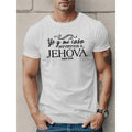 Erkek Jehova Baskılı Süprem T-shirt