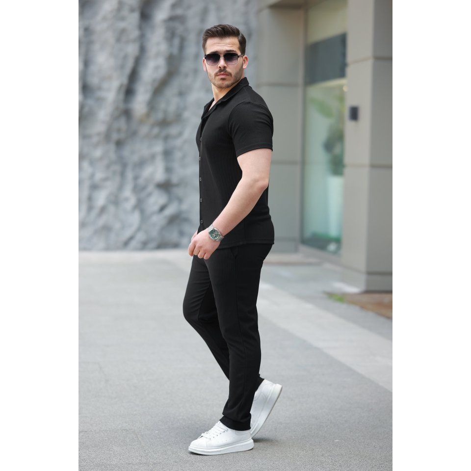 Erkek Ottoman Kumaş Pantolon Gömlek Takım