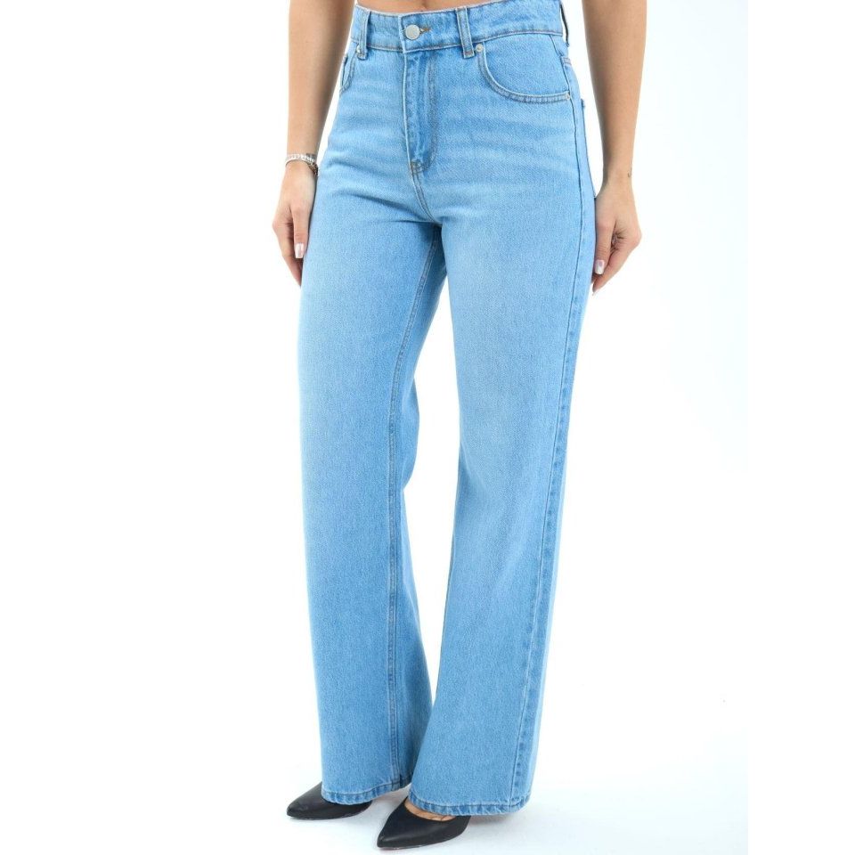 7044 KOT PANTOLON-MAVİ