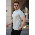 Erkek Mini Jakarlı Kısa Kollu T-shirt