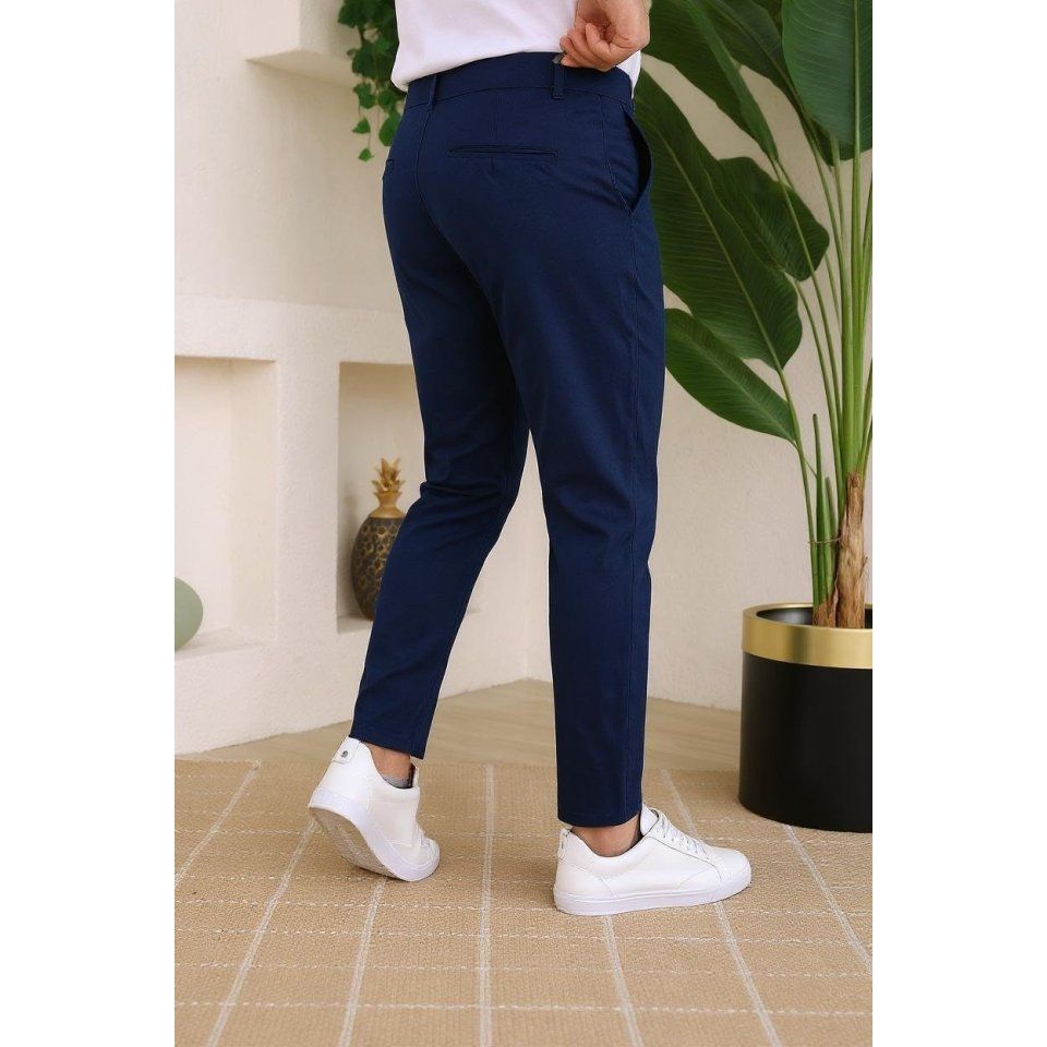 Erkek Slim Fit Dilli Kumaş Pantolon