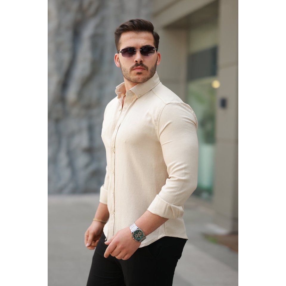 Erkek Uzun Kollu Gömlek