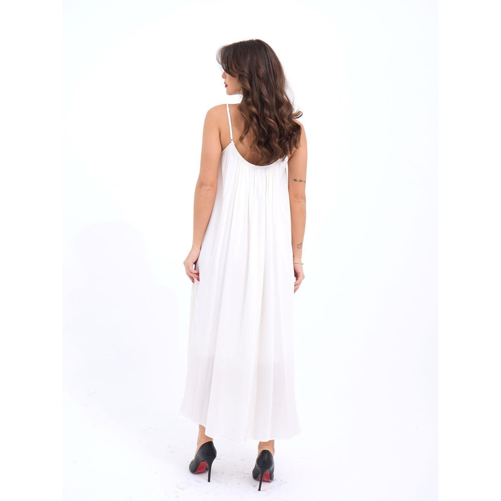 7296 ELBİSE-EKRU