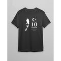 10 Kasım Atatürk Baskılı T-shirt - Siyah