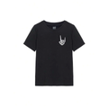 Baskılı T-shirt - Siyah