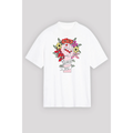 8 Mart Dünya Kadınlar Günü İçin Özel Baskılı T-shirt - Beyaz