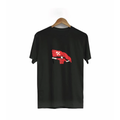 1 Mayıs Emekçilerimiz İçin Özel Tasarım Bayraklı Emekçi Baskılı T-shirt - Siyah