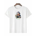 Anneler Gününe Özel Tasarım Canım Annem Baskılı T-shirt - Beyaz