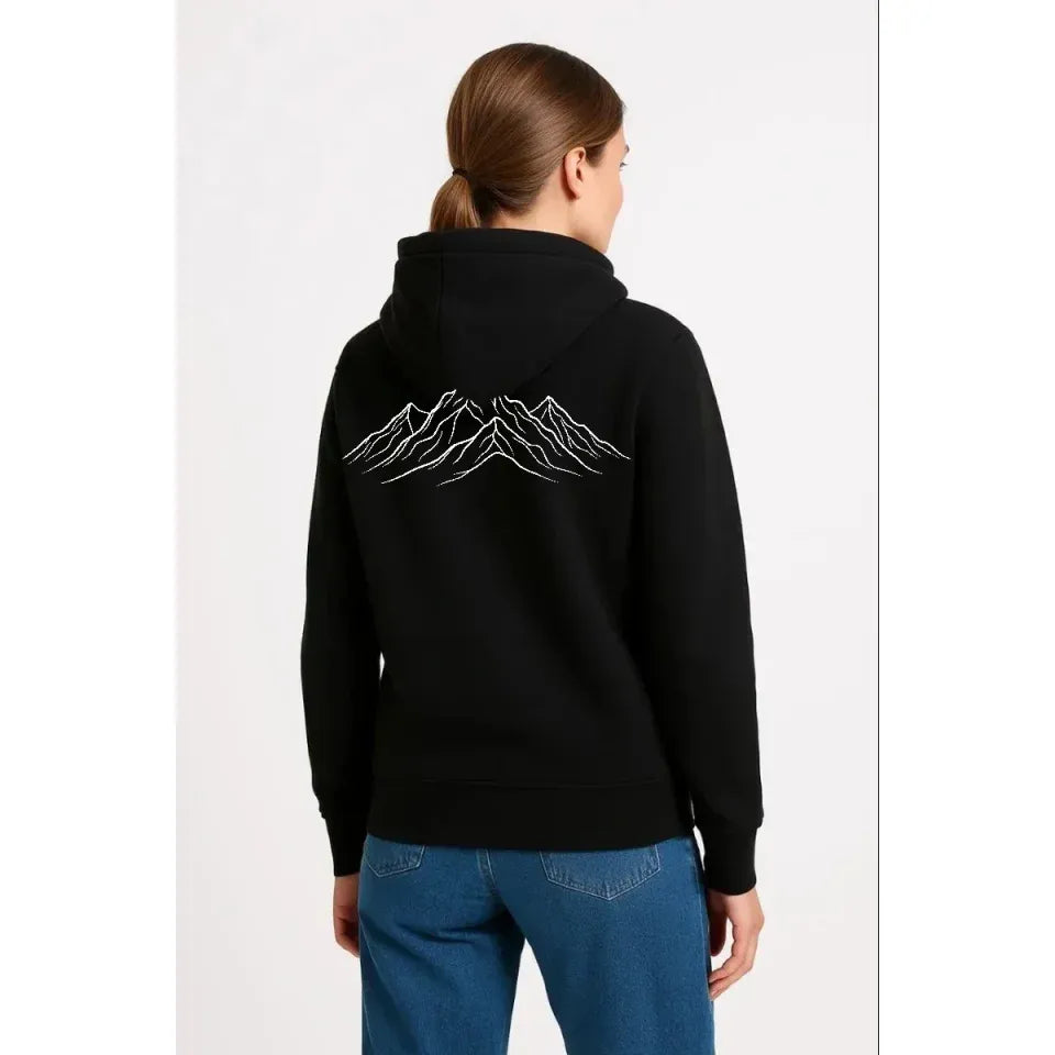 Nihilist Penguen Özel Tasarım Oversize Kapüşonlu Sweatshirt - Siyah