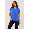 Basic Tişört Bisiklet Yaka Kısa Kol Günlük Yazlık Slim Fit T-Shirt - Mavi