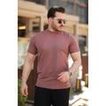 Erkek Yarım Balıkçı Yaka Kısa Kollu T-shirt