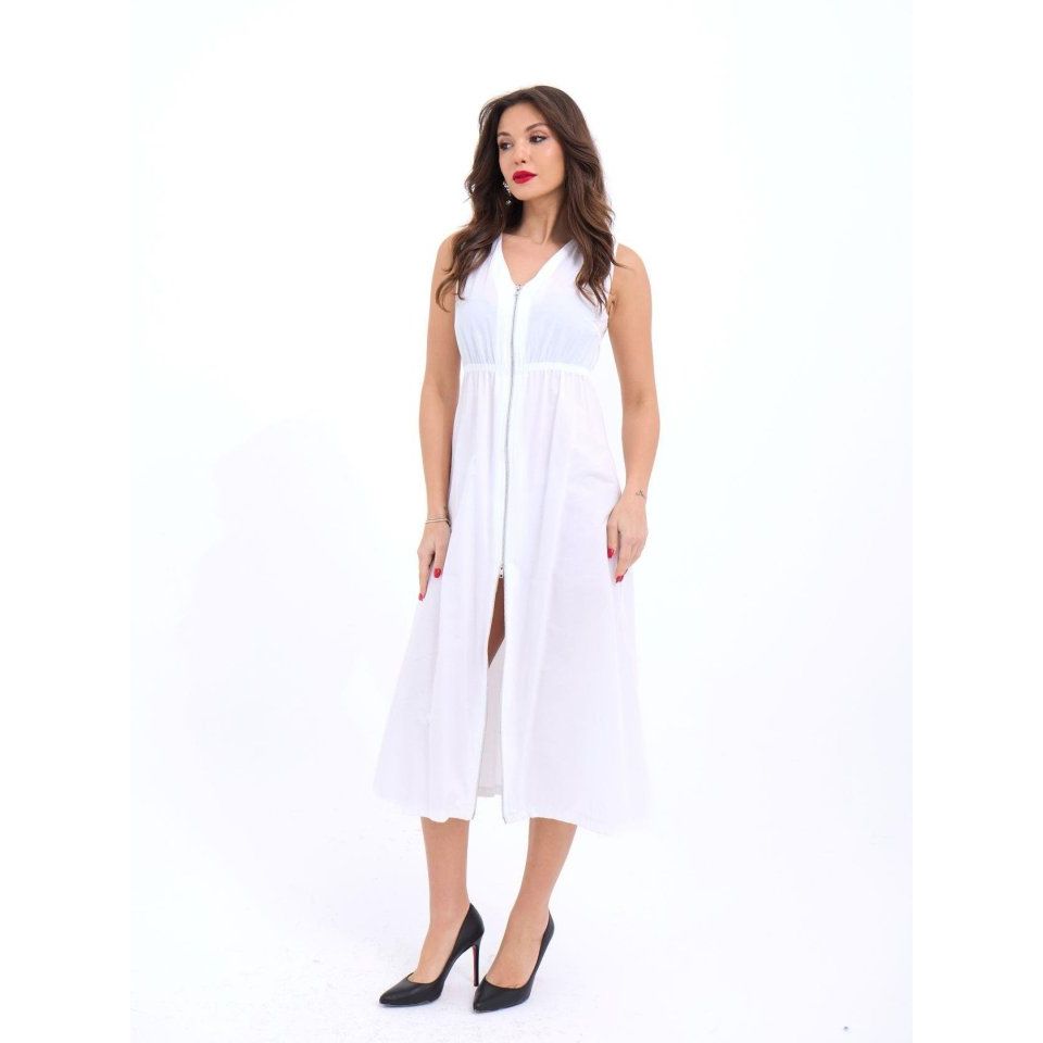 6510 ELBİSE-BEYAZ